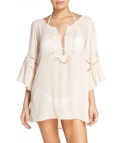 L Space 'Breakaway' Cover-Up Tunic - Coral