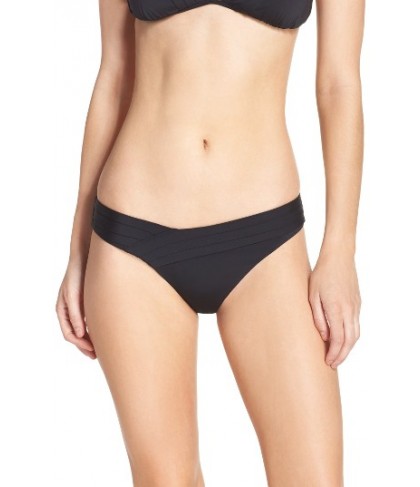 Nanette Lepore Origami Charmer Bikini Bottoms - Black