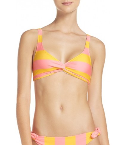 Solid & Striped Jane Bikini Top - Coral