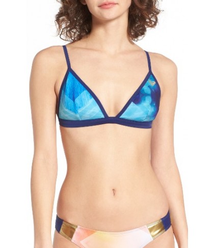 Roxy Pop Surf Tiki Triangle Bikini Top