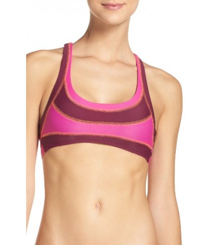 Bca Move Along Bikini Top - Purple