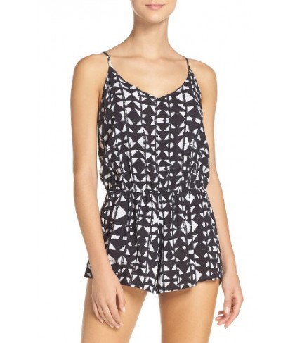 Dolce Vita Punk Zulu Cover-Up Romper - Black