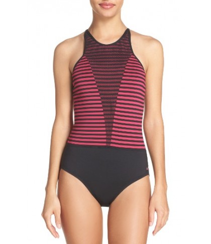 Nike Laser One-Piece Swimsuit - Pink
