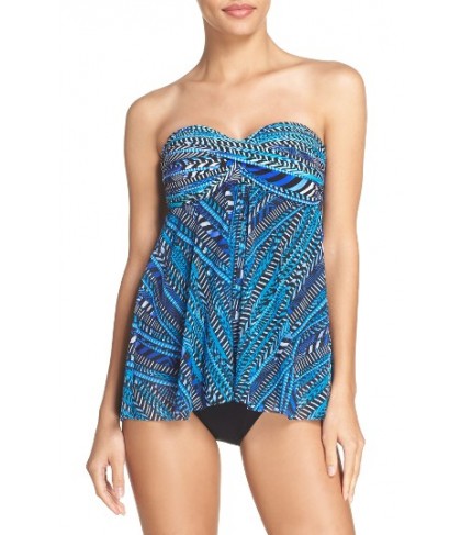 Profile By Gottex Blu Nile Flyaway One-Piece Swimsuit