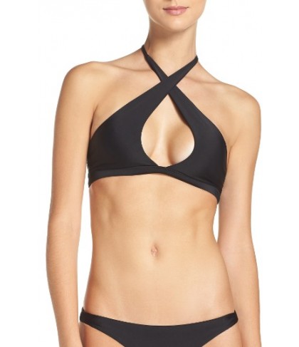 Mikoh Tahaa Bikini Top - Black