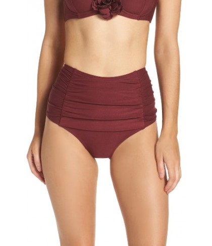 Kate Spade New York High Waist Bikini Bottoms