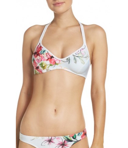 Robin Piccone Camellia Underwire Bikini Top - White