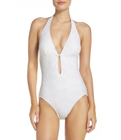 Kate Spade New York Half Moon Bay One-Piece Swimsuit