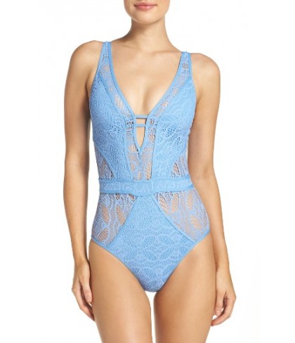 Becca Color Play One-Piece Swimsuit - Blue