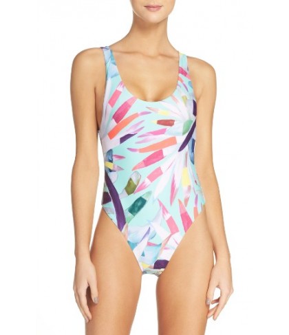 Mara Hoffman One-Piece Swimsuit - Blue/green