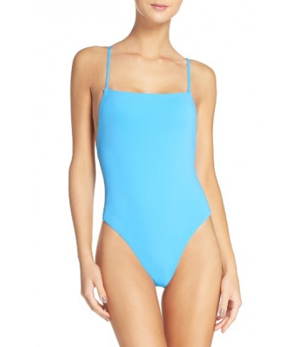 Mara Hoffman High Cut One-Piece Swimsuit