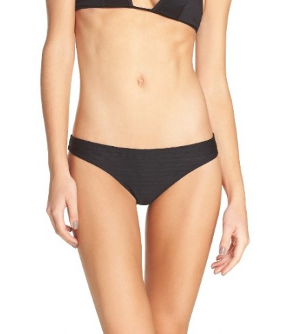 For Love & Lemons La Playa Bikini Bottoms - Black