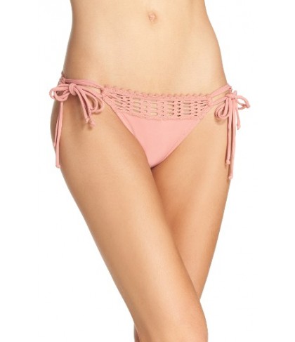 Robin Piccone 'Sophia' Tie Side Bikini Bottoms - Pink