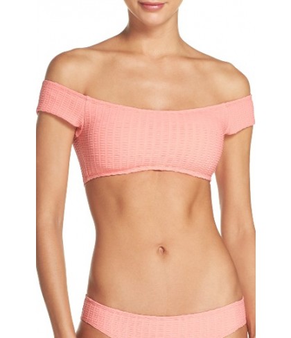 Lucky Brand Sucker For Pretty Off The Shoulder Bikini Top