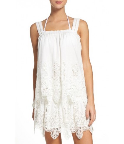 Suboo Prairie Convertible Cover-Up Tank - White