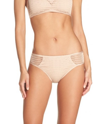 Kenneth Cole New York Wrapped In Love Hipster Bikini Bottoms - Beige