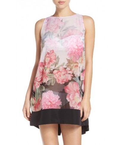 Ted Baker London Painted Posie Cover-Up Dress - Pink