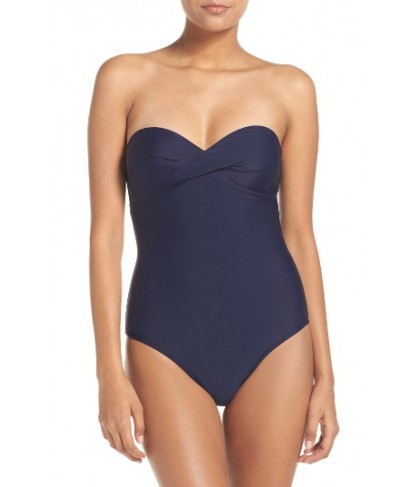 Ted Baker London Bandeau One-Piece Swimsuit