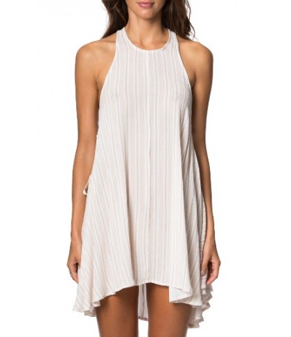 O'Neill Tilly Stripe Swing Dress - Beige