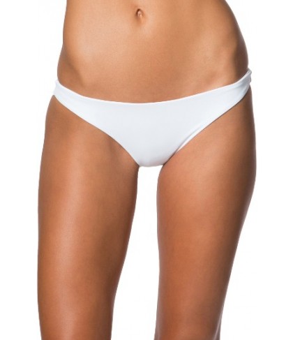 O'Neill Malibu Solids Classic Cheeky Bikini Bottoms - White