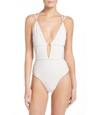 For Love & Lemons One-Piece Swimisuit - White