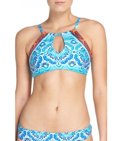 La Blanca All In Mix Bikini Top - Blue