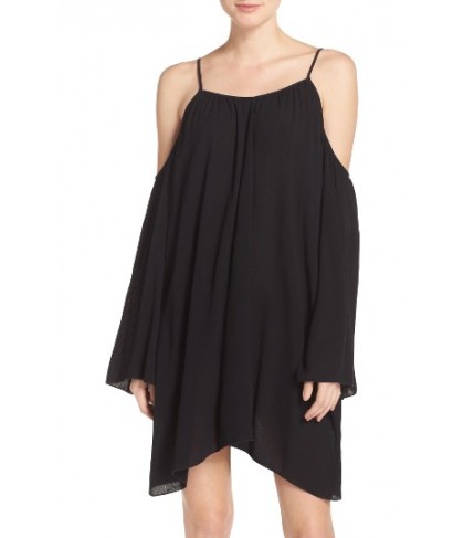 Elan Cold Shoulder Cover-Up Tunic