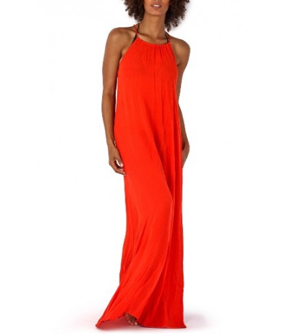 Echo Cover-Up Maxi Dress - Red