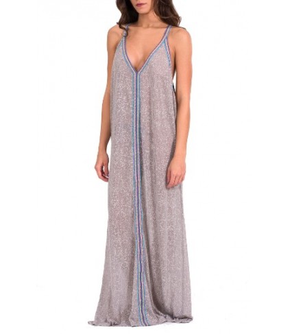 Pitusa Cover-Up Maxi Dress - Grey