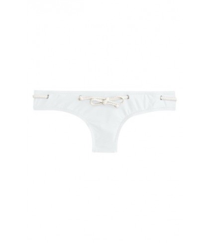  J.crew Braided Tie Bikini Bottoms, Size XX-Small - White