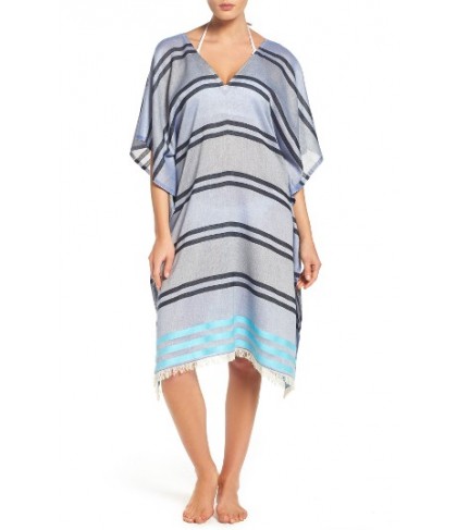 Echo Mambo Stripe Cover-Up Caftan