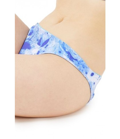 Topshop Marble Print Reversible Bikini Bottoms