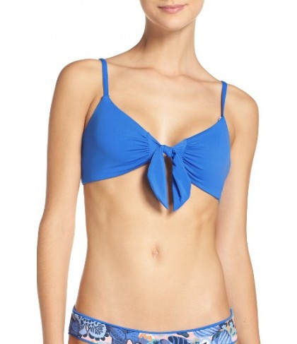 Maaji Blue Gypset Reversible Bikini Top