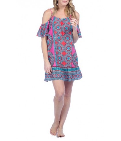 Green Dragon Global Flourish Cover-Up Slipdress - Pink