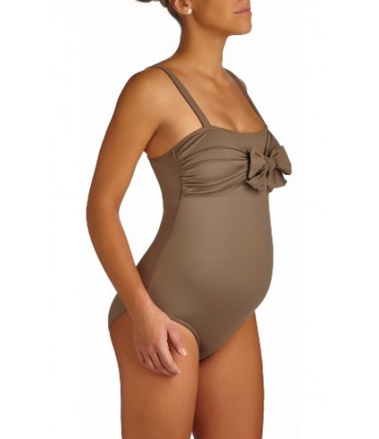 Pez D'Or Ibiza One-Piece Maternity Swimsuit - Beige