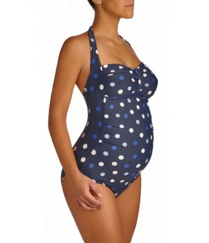Pez D'Or Multi Dot One-Piece Maternity Swimsuit