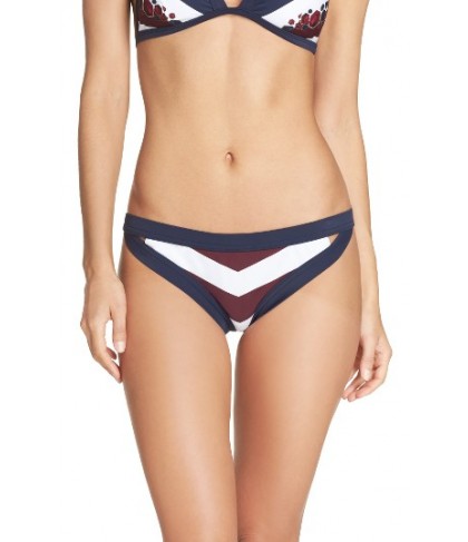 Ted Baker London Rowing Stripe Bikini Bottoms - Blue