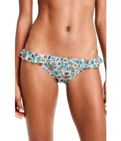 J.crew Liberty Print Ruffle Bikini Bottoms