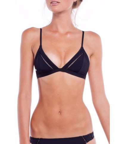 Rhythm My Bralette Bikini Top - Black