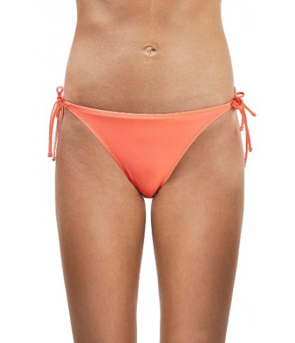 Topshop Slinky Side Tie Bikini Bottoms US (fits like 14) - Coral