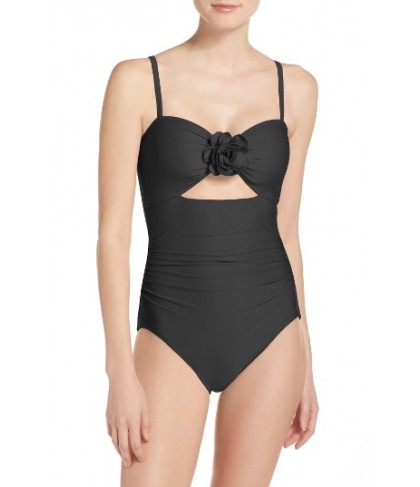 Kate Spade New York Keyhole One-Piece Swimsuit