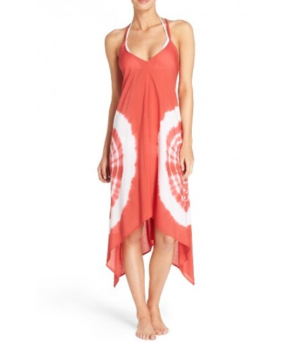 Elan Cover-Up Dress - Red