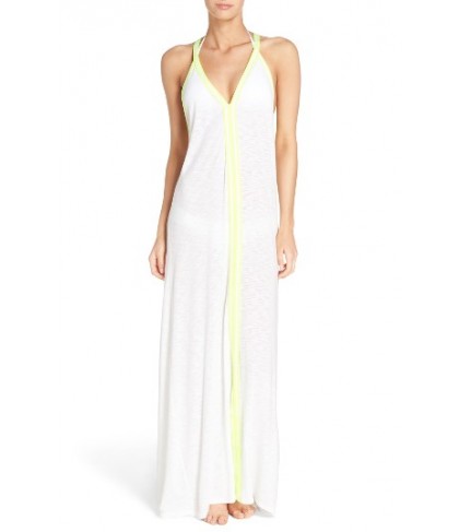 Elan Cover-Up Maxi Dress - White