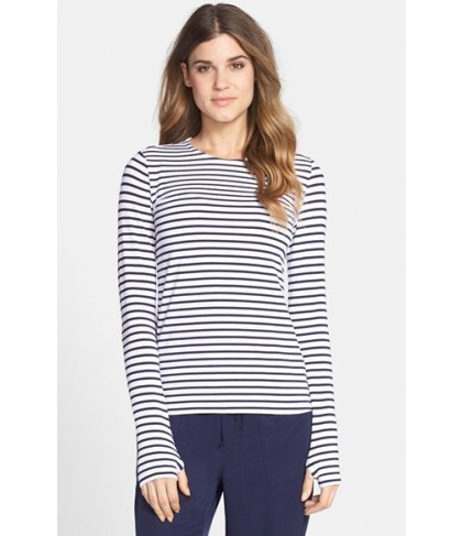 Mott 50 Stripe Jersey Top - Blue