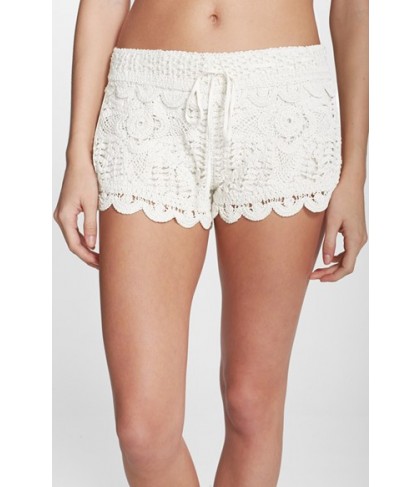 Surf Gypsy Crochet Cover-Up Shorts