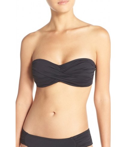 La Blanca 'Island Goddess' Soft Cup Bikini Top - Black