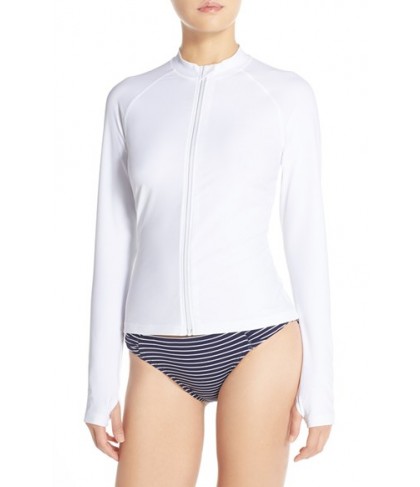 Mott 5 Long Sleeve Rashguard  - White