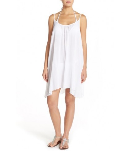 Elan Cover-Up Slipdress - White