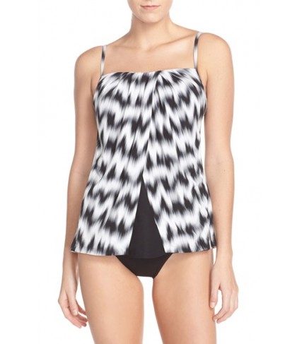 Miraclesuit 'Sound Wave Jubilee' Tankini Top  - Black