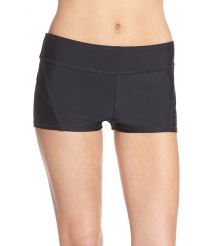 Zella Boyshort Swim Bottoms - Black